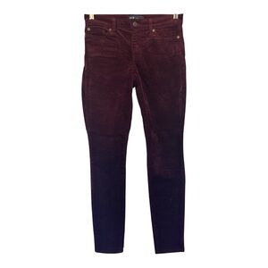 GAP Burgundy Corduroy Leggings